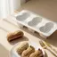 {AKIN} Khuôn sô cô la silicon đậu phộng 3 hộp đa năng cho bánh Mousse và bánh ngọt nướng bánh {a}