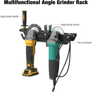 Giá Để Máy Mài Góc 2 Ngăn - Treo Dây Điện Tổ Chức Máy Cắt & Đánh Bóng