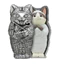 Hàng có sẵn Nhật Bản Qitan Gashapon Mèo Ai Cập Xác ướp Đồ trang trí Sanhua Pharaoh Bán thứ hai QJ42
