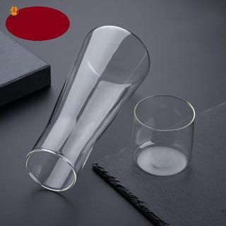 Bộ Carafe Nước Đầu Giường Trong Suốt Bình Nước Thủy Tinh Cao-Borosilicate Dày Thích Hợp Cho Phòng Ngủ Đầu Giường