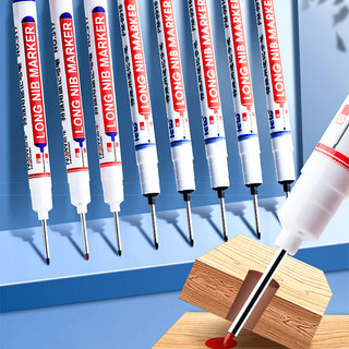 2 / 3 Chiếc 20 Mm Nib Bút Đánh Dấu Lỗ Sâu 5 Màu Đa Năng Bút Dầu Nhanh Khô Thợ Mộc Bút Đánh Dấu Cho Phòng Tắm Gỗ Kim Loại Đồ Dùng Tranh