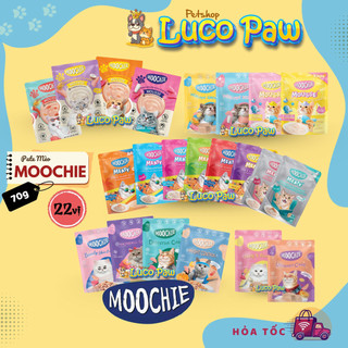 Pate MOOCHIE cho mèo gói 70g 22 vị
