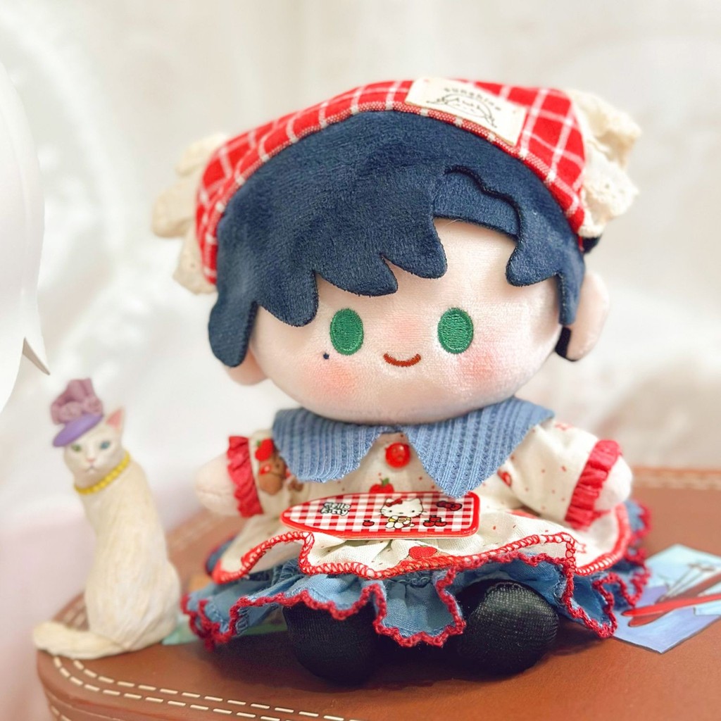 10cm Quần Áo Cho Bé Sao Biển Cơ Thể Bình Thường Cotton Búp Bê Quần Áo Gothic Váy Trà Pie Thiết Kế Chính Hãng 3.14