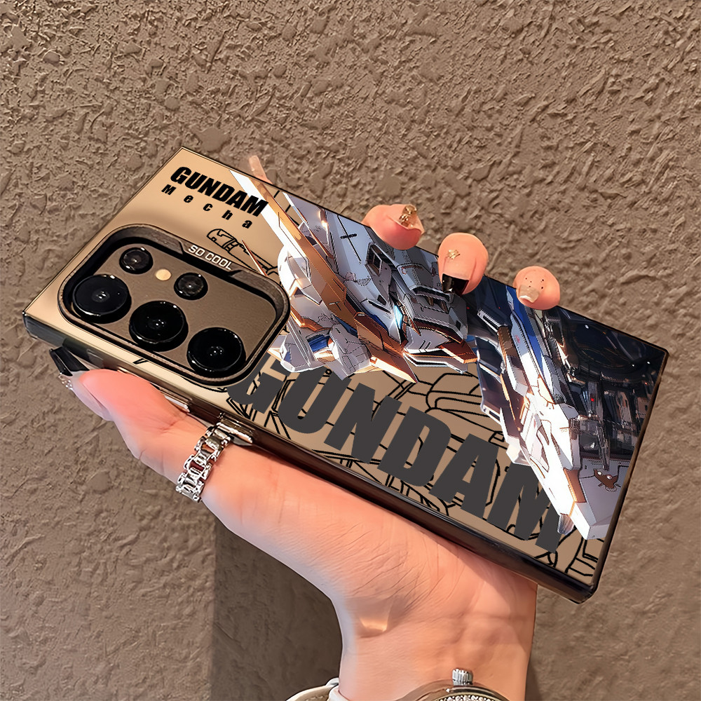 Ốp điện thoại cứng Gundam Mobile the Suit Micro Matte cho Samsung S26/S25/S24/S23, S22U/S21/S20FE, S25FE/S23 FE, A56/A17S24+, vỏ chống sốc Samsung