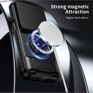 Giáp Xoay Ống Kính Trượt Funda Cho Huawei Pura 80 Pro Plus Ốp Lưng Vòng Từ Tính Cho Huawei Pura 80 Ultra 5G Ốp Lưng Đứng Capa