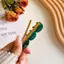 JRP Acetate Cat Flat Hair Clip 1 Từ Hoạt Hình Edge Clip Phong Cách Retro Phụ Kiện Dễ Thương Cho Bé Gái Mặc Thường Ngày JRP