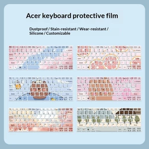 Lót Phím Silicone TPU Cartoon Acer Swift Fun SF114 Chống Bụi 14 Inch | KTAP - World of decals