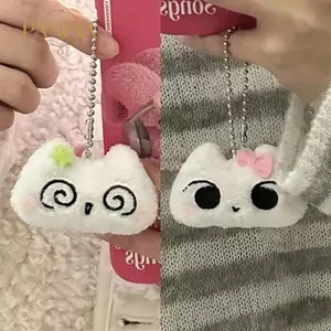 PNPIA- Sang Trọng Dizzy Mèo Mặt Dây Chuyền Ngộ nghĩnh Đồ Chơi Nhồi Bông Treo Trang Trí Cặp Đôi Móc Chìa Khóa Túi Mặt Dây Chuyền Phụ Kiện