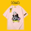 Chất Lượng Cao Bán Áo Sơ Mi Thường Ngày BKMK In Hình Hoạt Hình Mỹ Rời 100% Cotton Cổ Tròn Áo Thun Unisex Hàng Sẵn Có
