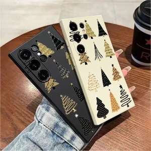 Ốp Điện Thoại Họa Tiết Cây Giáng Sinh Cho Redmi K90 Pro Max K70 K60 K80 Pro K70E K40 Chơi Game Chống Sốc Mềm TPU Ốp lưng