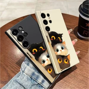 Ốp điện thoại ba chú mèo con nhỏ ngộ nghĩnh cho OPPO Reno 11F 12F 13F 13 Pro Reno 15F 14 15 Pro Ốp lưng TPU mềm chống sốc