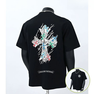 （Giao hàng 24h）Angela Áo Thun Chrome Đồng Hồ Unim Fashion Áo Form Oversize Unisex Phong Cách Streetwear Vải Cotton 100%
