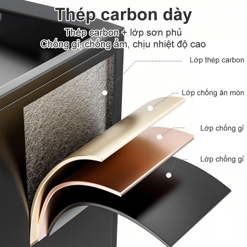Tủ đựng góc bếp vững chãi Treo Tường Kệ góc bếp thép carbon chịu tải nặng