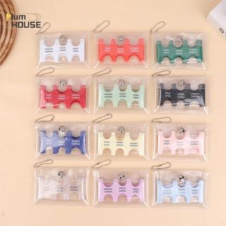 PlumHOUSE Đồng Xu Đựng Móc Khóa Trong Suốt Đồng Xu Bộ Sưu Tập Ví Di Động Nhật Bản Đựng Đồng Xu Đồng Xu Đổi Giá Đỡ Đồng Xu Tổ Chức VN