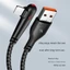 Cáp chuyển đổi USB sang Type C bện cao cấp BTM Hỗ trợ sạc nhanh PD120W cho điện thoại thông minh và máy tính bảng