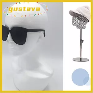 Mô hình đầu đực GUSTAVA, Thủ công có đầu ma-nơ-canh đeo vai, Màn hình mô hình ma-nơ-canh xốp DIY Người mới bắt đầu