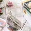 Ở lại Acrylic Heo Đất Ngân Hàng Tiết Kiệm Bình Đựng Tiền Trong Suốt Hộp Tiết Kiệm Tiền Cho Trẻ Em Và Người Lớn Dễ Dàng Truy Xuất Đồng Xu