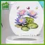 SWEET Phòng Tắm Bồn Cầu Ghế Stier Tự Dính Hoa Bướm Đề Can Nhà Vệ Sinh Stiers Cho Cistern Phòng Tắm WC Nhà Vệ Sinh Trang Trí n