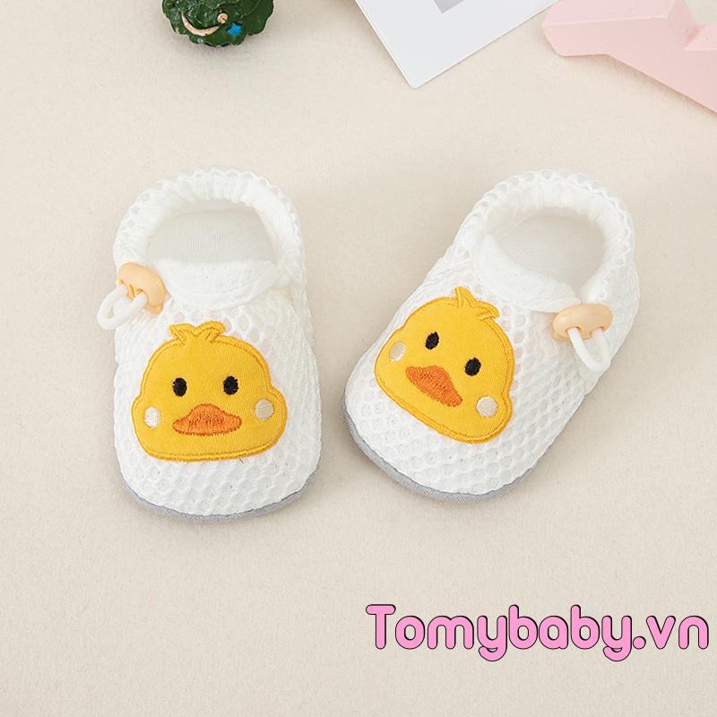 [lpDL] Giày lưới trẻ em Bùa thú thoáng khí Giày tập đi đầu tiên Đế mềm Giày thể thao chống trượt