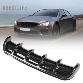 VBESTLIFE Cho Bộ Khuếch Tán Cản Sau Xe Gorgeri Bộ Khuếch Tán Cản Sau Xe Hơi Chất Liệu ABS Vây Cá Mập Đa Năng (Đen Sáng)