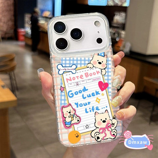 Ốp Điện Thoại Kem Trắng Chó Dễ Thương Cho OPPO Find X9 X8 X6 X5 Pro X7 Ultra X8s Plus X3 Lite Reno 6 6Z 5 Pro 5K 5Z 5F 4 Lite 4F Z K F Vỏ Hoạt Hình Chống Sốc Chống Rơi Mềm Nắp lưng