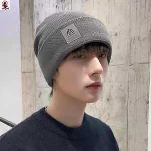 Mũ Beanie Dệt Kim Vintage Hip Hop Co Giãn, Thoải Mái Cho Mùa Đông