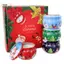 PlumHOUSE Du Lịch Di Động Giáng Sinh Hương Liệu Nến Bình Giáng Sinh Nến Thơm Thiếc Lọ Du Lịch Di Động Sáp Đậu Nành Thực Vật Nến Hộp Quà Tặng VN