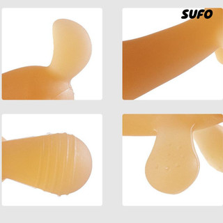 [SUFO] Miếng Dán Silicon Cầm Tay Cho Bé, Miếng Dán Thỏ, Que Răng Hàm, Siêu Mềm, Tay Chống Ăn Nhỏ Tháng Tuổi, Đồ Chơi Silicon, 0-3 Tuổi