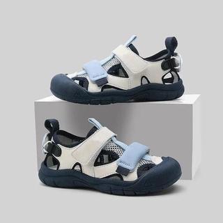 JGSHOWKITO Xăng đan Trẻ Em Cho Bé Trai Mùa Hè Mới Thời Trang Mềm Mại Chống Trơn Trượt Cắt Thoáng Khí Trẻ Em Giày Thể Thao Đi Biển