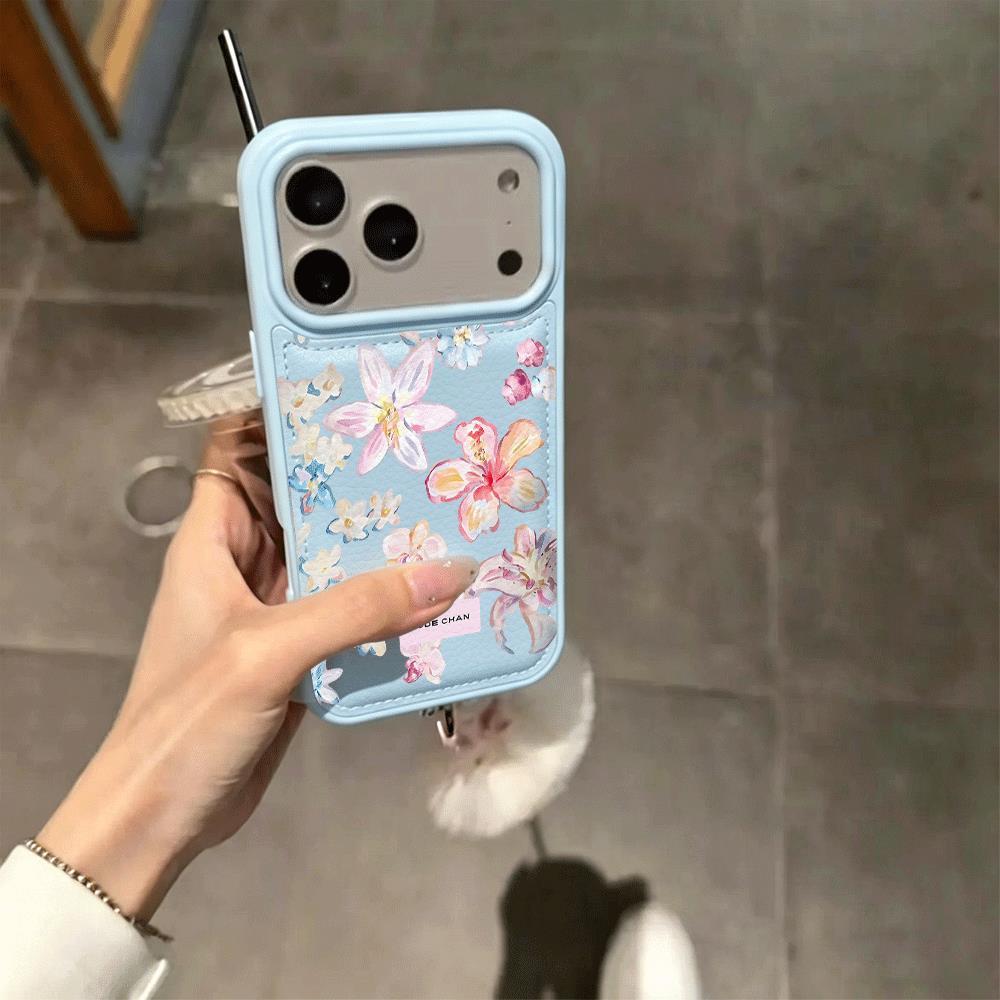 Ốp lưng iPhone họa tiết hoa xinh cho iPhone 17/16 Pro Max/15/14/13/12