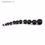 10 Chiếc Cao Su Silicon Snap-on Lỗ Cắm 2.5-14mm nking End Caps Seal Stopper MỚI