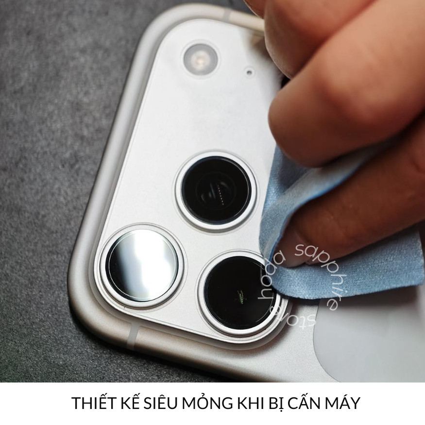 [Chính Hãng] Bộ Dán Bảo Vệ Cụm Camera Nano Trong Suốt Chống Trầy Xước Cho iPhone 17 Pro Max