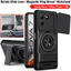 Armor Xoay Ống Kính Trượt Funda Cho Tecno Pova 7 4G Vỏ Vòng Từ Tính Cho Tecno Pova 7 Neo Ốp Lưng Chân Đế Có Thể Gập Lại Capa