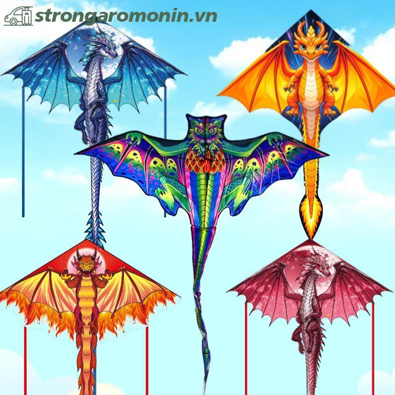 ST Dragon Delta Diều Cho Trẻ Em - Đồ Chơi Bay Ngoài Trời Ripstop Nylon ST