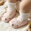 Xăng đan Mùa Hè Bé Gái Dễ Thương Thoải Mái Không Trơn Trượt Nơ Thêu Giày Đi Bộ