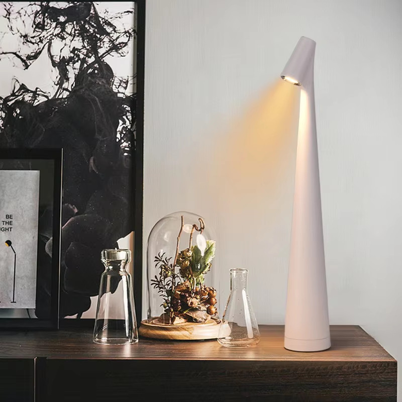 Đèn Bàn LED Cảm Ứng Thiết Kế Minimalism, Thời Lượng Pin Cực Dài, Bảo Vệ Mắt, Phù Hợp Cho Việc Học Tập Và Làm Việc