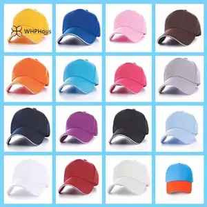 < WHPHous-t > Mũ bóng chày tùy chỉnh 100% Cotton có thể điều chỉnh Mũ Snapba Unisex cho các hoạt động ngoài trời Đẹp