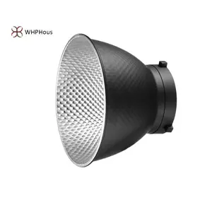 < WHPHous-t > Đèn khuếch tán phản quang tiêu chuẩn 7 Inch có cho Bowens Mount Studio Nhấp nháy Đèn phản quang Hợp kim nhôm Đẹp