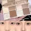 < Honeyba > Bảng điểm nổi bật bốn màu Face Matte Shadow Lasting Glow Brighten Contour Shimmer Powder 3D Nose Cosmetics Nice