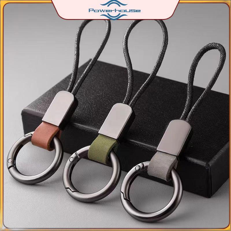 POWER Móc chìa khóa chính hãng dây cotton, kim loại, dành cho nam nữ xe ô tô, tặng hợp thời trang