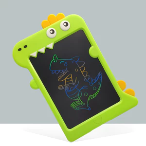 Bảng vẽ nguệch ngoạc viết LCD cho bé trai bé gái Màn hình đầy màu sắc Tấm đồ họa điện tử Máy tính bảng giáo dục trẻ em 4L87