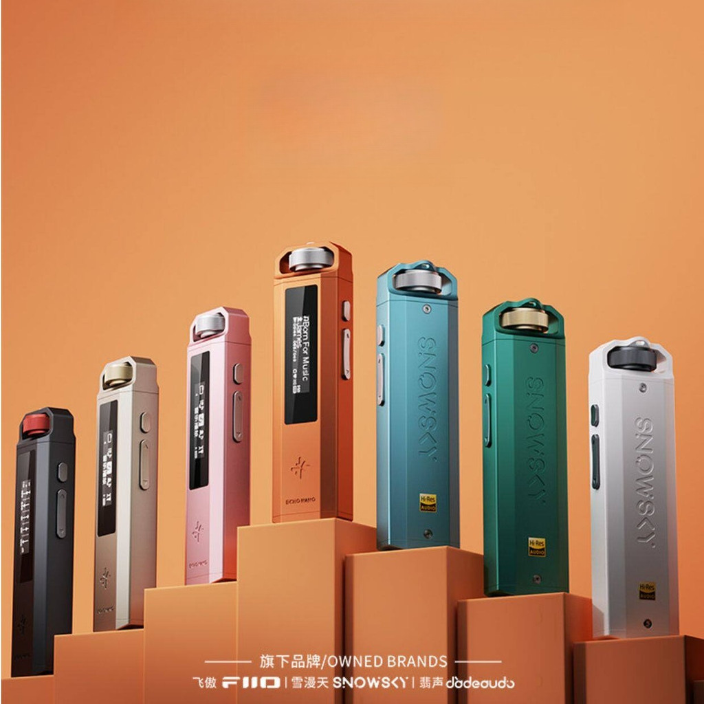 FiiiO NEST ECHO NANO TPU Cover Mini Máy nghe nhạc cầm tay MP3 Kẹp lưng trong suốt cho ECHO-NANO DAC