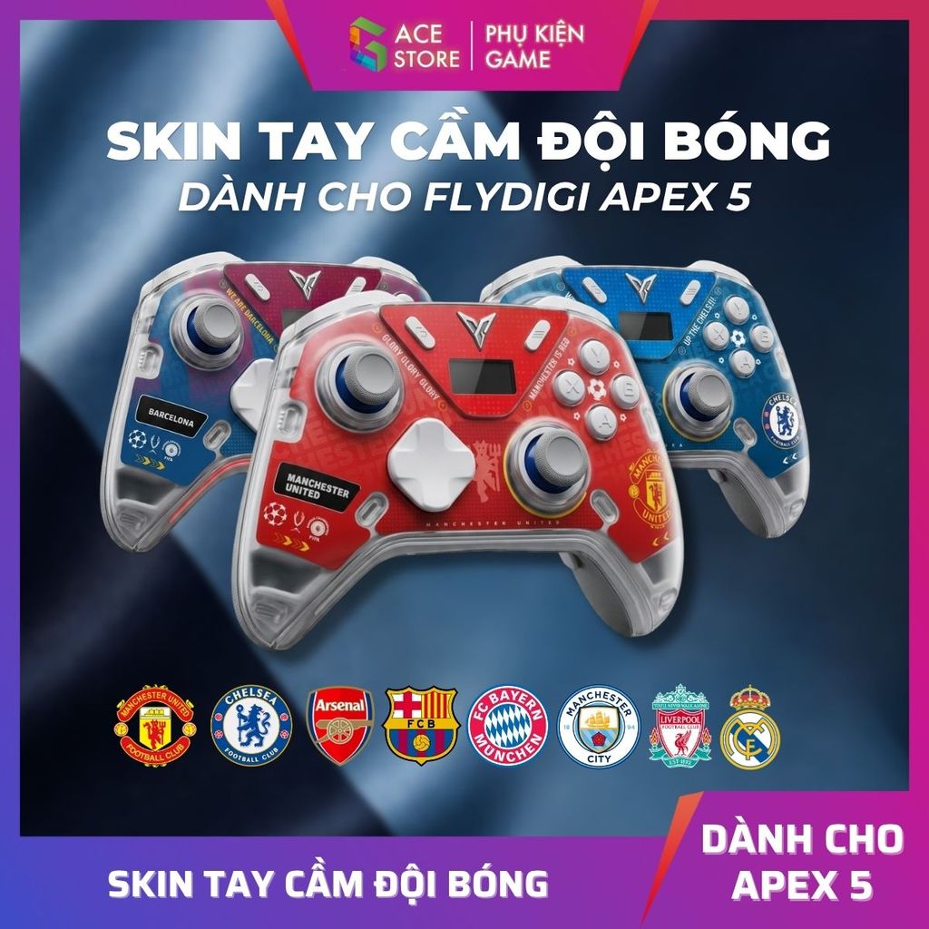 Skin đội bóng cho Flydigi Apex 5 Elite