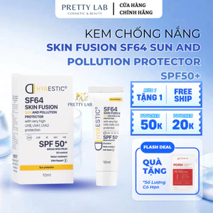 Kem Chống Nắng Hyaestic Skin Fusion SF64 Sun And Pollution Protector SPF50+ Bảo Vệ Da 50ml