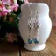CMinYP Cây Đời Giọt Nước Pha Lê Bông Tai Phong Cách Bohemian Tòn Ten Cho Nữ Chuồn Chuồn Thả Sang Trọng Ánh Sáng Trang Sức Quà Tặng Cho Sự Kiện Sinh Nhật Vinh Quang