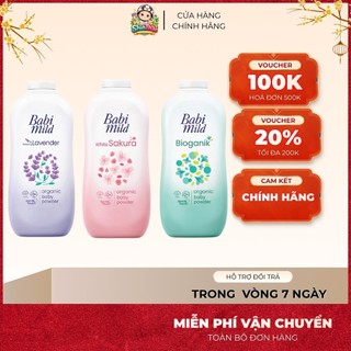 Phấn Rôm Babi Mild Baby Powder Thái Lan Chai 350g