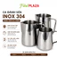 Ca Đánh Sữa Inox 304 Nhiều Size Cốc Barista 350ml 600ml 1000ml Dụng Cụ Pha Chế Tiện Lợi