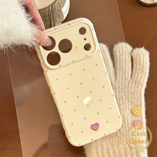 Tương thích cho IPhone 15 17 12 16 13 14 11 Pro Max XR X XS Max AIR 7 16 8 Plus SE Full Màn Hình Màu Chấm Bi