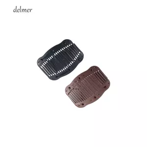 Lược Cố Định Bằng Nhựa DELMER, Dây Đàn Hồi Vô Hình Ma Thuật Lược Tóc, Thời Trang Đuôi Ngựa Bun Giá Đỡ Đơn Giản Hàng Đuôi Ngựa Bun Giá Đỡ Đám Cưới
