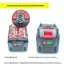JCSYFAC 1 Tấm Bảo Vệ Pin Li 21V 7MOS Dành Cho Dụng Cụ Điện Có Mạch Cân Bằng Và Bảo Vệ Nhiệt Độ Mới